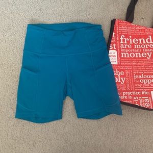Lululemon fast and free shorts